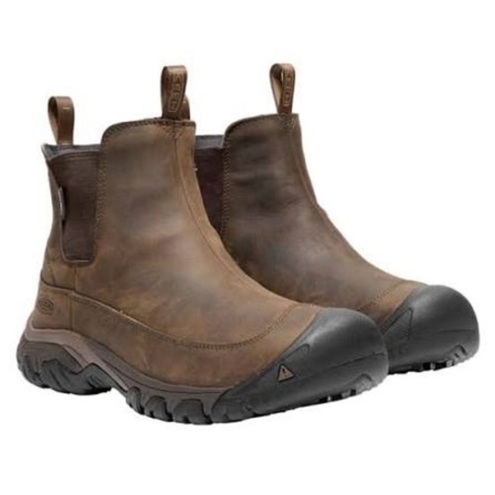 Keen men 8 slip-on Anchorage III waterproof boot outdoor rugged utility gorpcore